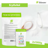 Eritritol - Alternativa natural al azúcar, 2 Kg Edulcorantes Naty Shop