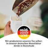 Té de yerba mate orgánico El original 1 kg de té de mate suelto alto en cafeína Sin tostar Hojas de mate secadas al aire probadas en laboratorio Envasadas en Alemania Calidad premium Gräfenhof