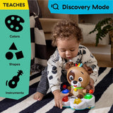 Baby Einstein, Drum & Learn Dean Juguete Musical de Aprendizaje - Juguete Bebé Multisensorial, 2 Modos de Juego, Colores, Formas e Instrumentos, Más de 50 Sonidos, A Partir de 6 Meses Juguetes Bebé Naty Shop