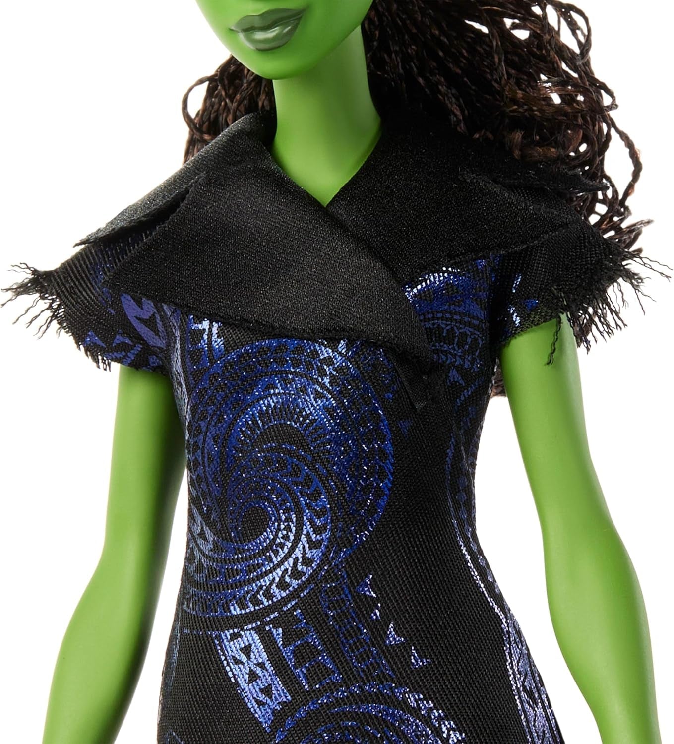 Mattel Wicked: for Good Singing Elphaba Fashion Doll de Universal Pictures con traje desmontable inspirado en la película canta "for Good" en inglés, JFM09
