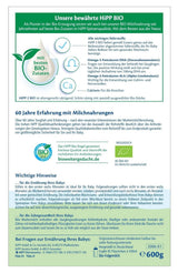 HiPP 2 Leche de continuación ecológica (4 x 600g), después de los 6 meses, con Omega-3 (DHA, ALA), calcio y almidón ecológico de fácil preparación, de la mejor calidad ecológica