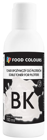 Set de colorantes alimentarios con tintas comestibles para plotters 6 x 100 ml | Cian claro | Cian | magenta claro | | Magenta | Amarillo | Negro | Impresión comestible, impresión de papel de oblea, cobertura decorativa para pasteles