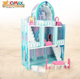 Colorbaby WOOMAX 49314 - Cerradura de madera 37 X 15 X 53,5 Cm +3A Casas de Muñecas Naty Shop