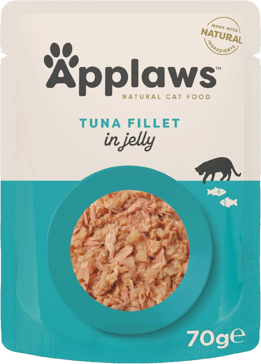 Applaws Cat Bolsa Filete de Atún en Gelatina 1x(16x70g)