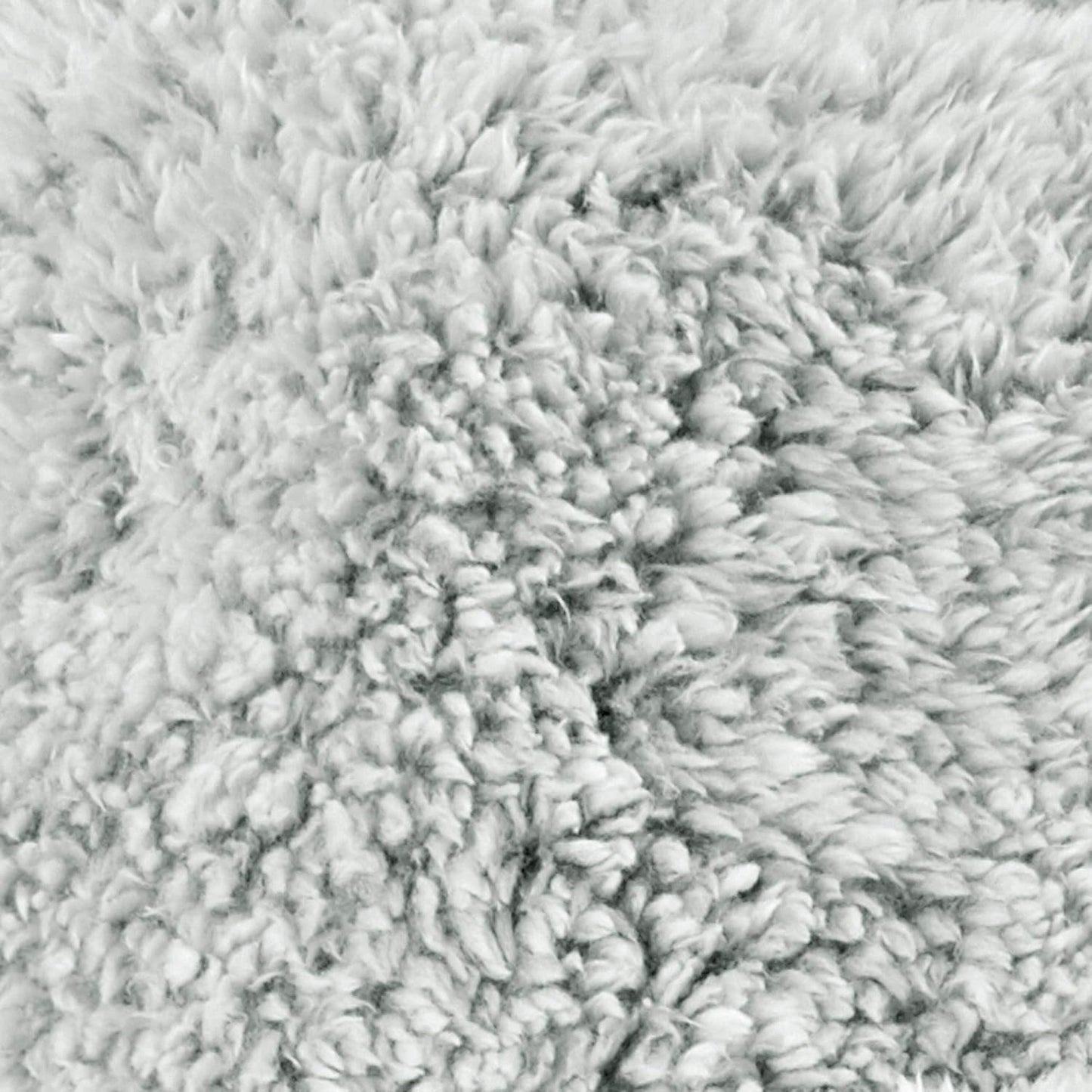 Aqua-Textil Manta de peluche mullida 150 x 200 cm Gris blanco Melange Felpa Manta para la televisión Colcha Sherpa Fleece Oeko-Tex Ottawa Camas y mantas Besuche den aqua-textil-Store