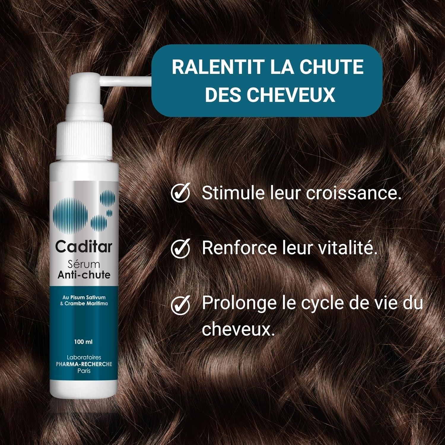 Caditar Serum contra la caída del cabello, 100 ml Cuidado del cabello Naty Shop