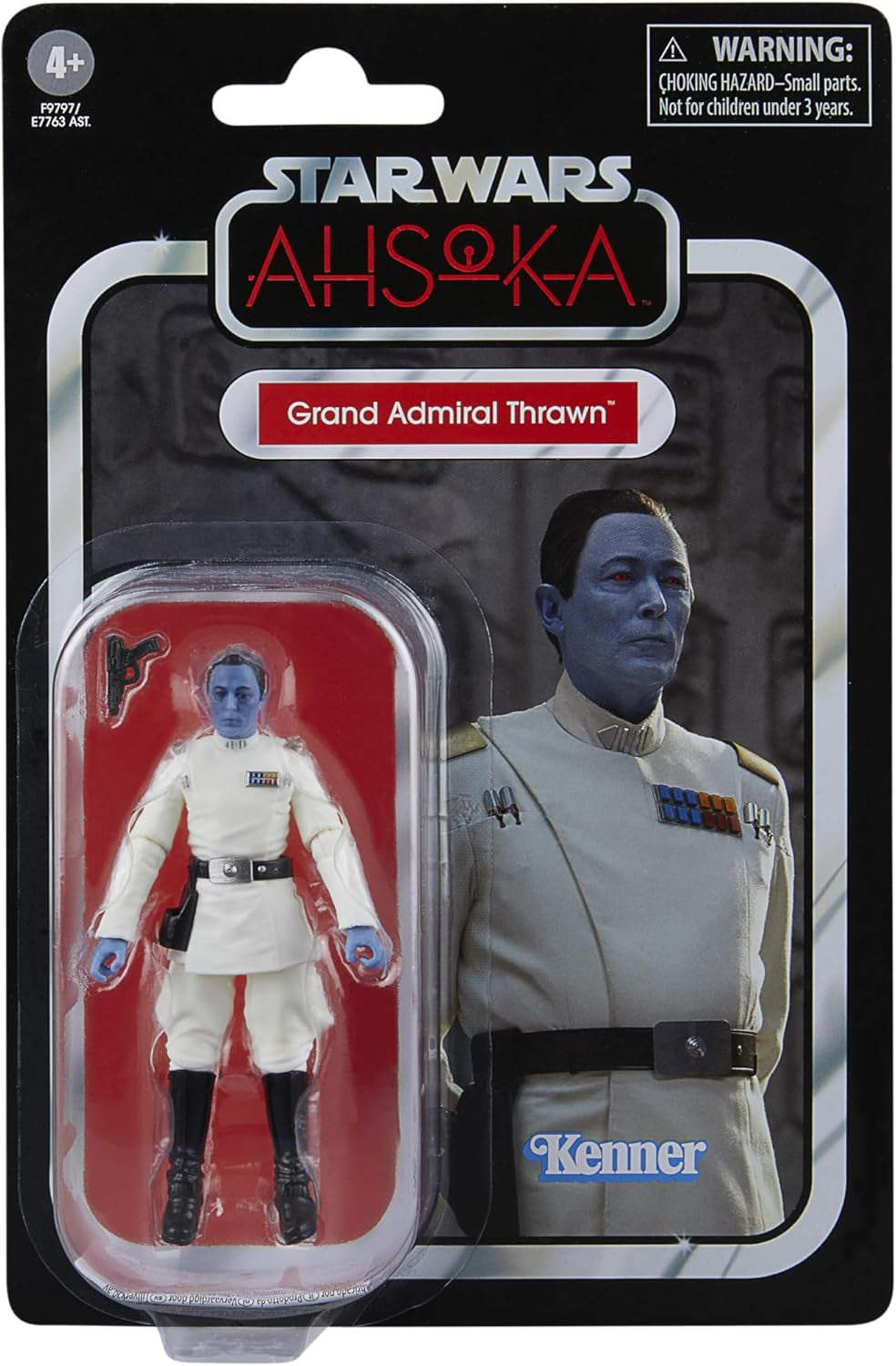 Star Wars Gran Almirante Thrawn Colección Vintage Star Wars: Figura de acción coleccionable Ahsoka (escala 9,5 cm) Figuras de acción Naty Shop