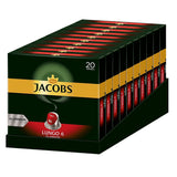 Kaffeekapseln Lungo Classico, Intensität 6 de 12, 10 x 20 Getränke & Kaffeekapseln Lungo Decaffeinato- Intensität 6- 200 Nespresso compatible Kapseln, 10er Pack, 10 x 20 Getränke