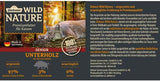 Dehner Wild Nature Katzenfutter Unterholz, Nassfutter getreidefrei / zuckerfrei, für ältere Katzen, Wildschwein, dosis de 6 x 400 g, (2,4 kg)