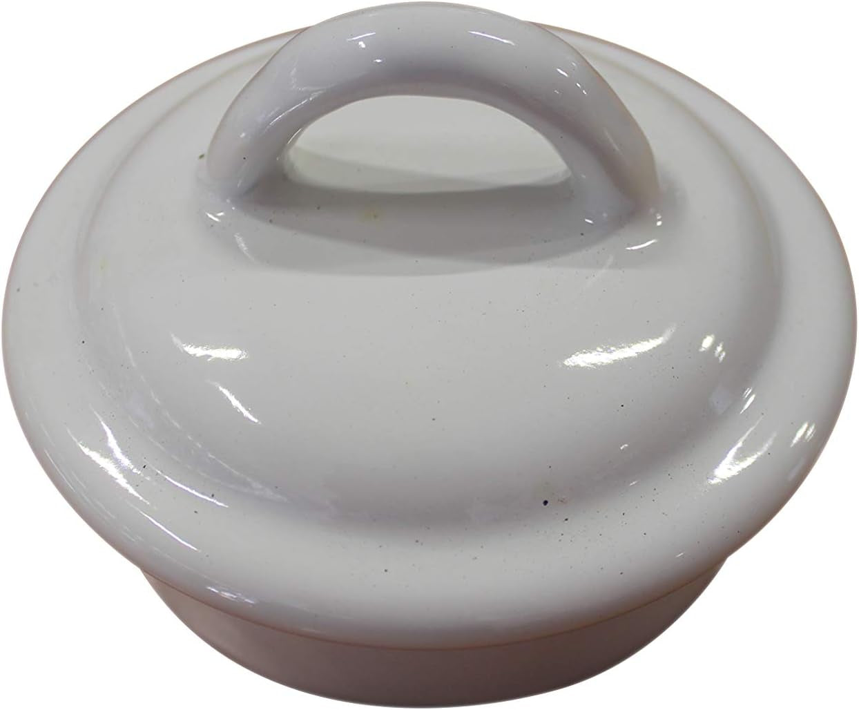 Lata de leche esmaltada Krüger "SYLT" con tapa