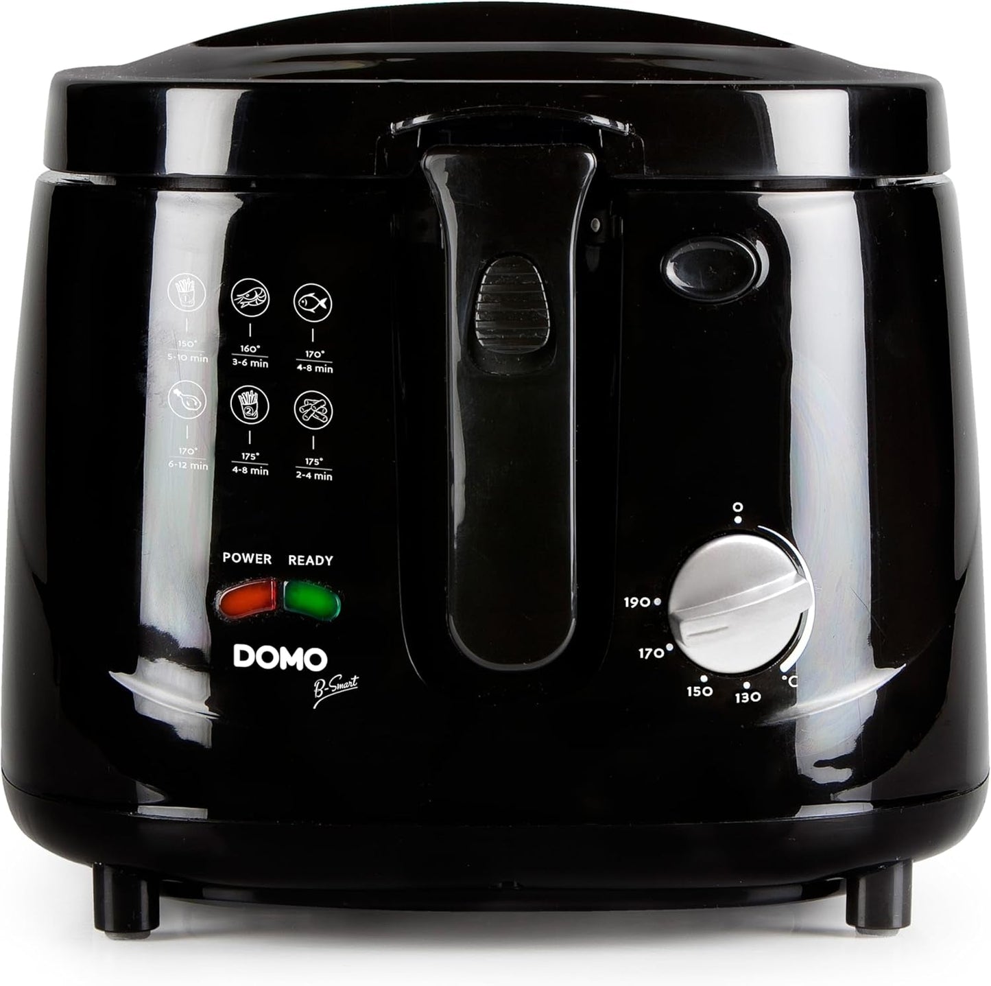 Freidora domo B-Smart DO461FR, negra, 2,5 litros Electrodomésticos Naty Shop