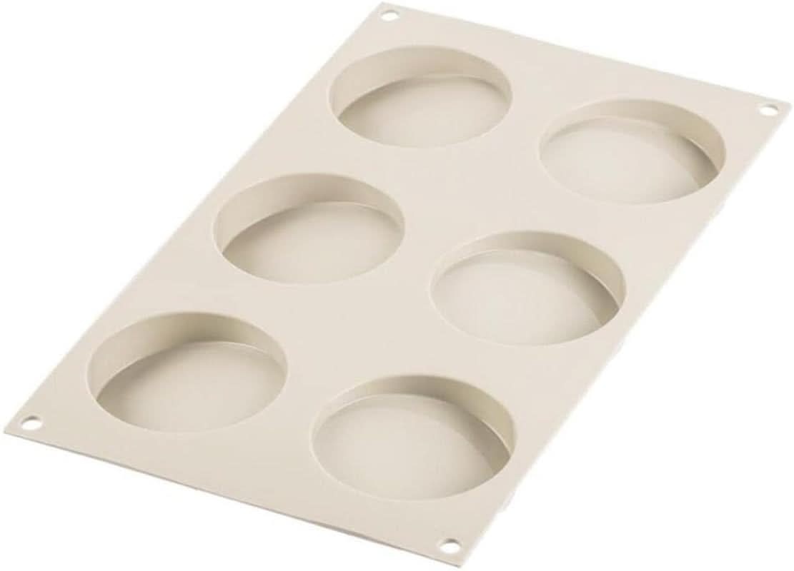 Molde de horneado Silikomart para mini tartas, Glam, 6 piezas Cocina Naty Shop