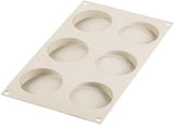 Molde de horneado Silikomart para mini tartas, Glam, 6 piezas Cocina Naty Shop