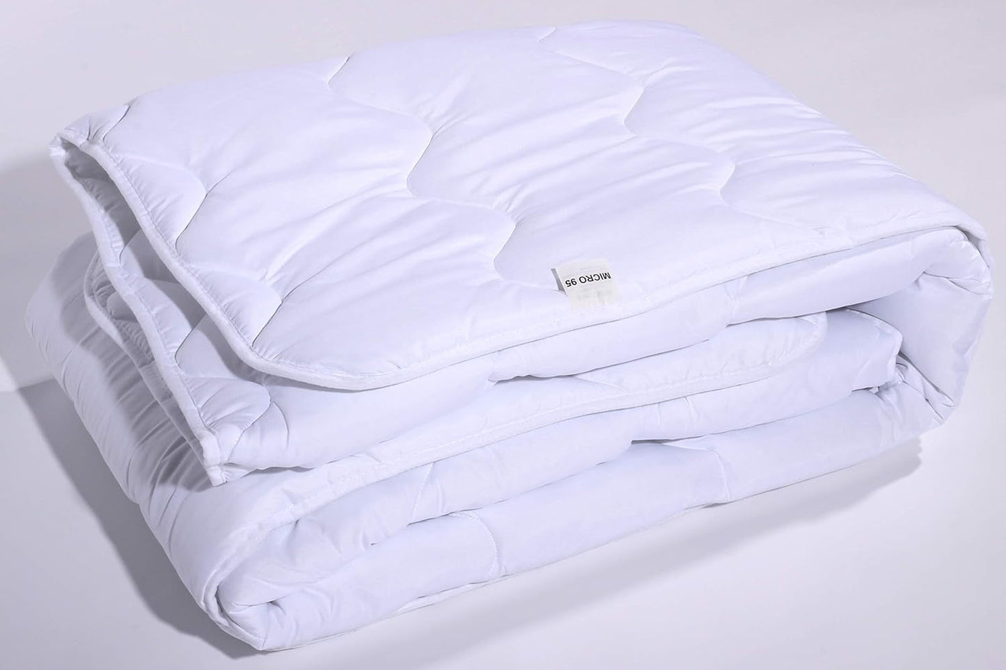 BONEX Edredón Micro 95 Edredón acolchado Antialérgico Para alérgicos 100% microfibra 155X200 Cm 1400 G Edredones y edredones Naty Shop