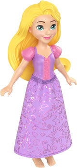 Princesas Disney – HLW 70 – Muñeca articulada, 9 cm – Rapunzel – Personaje