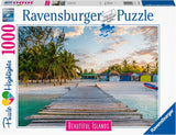Ravensburger Puzzle Beautiful Islands 16912 - Isla del Caribe - Puzzle de 1000 piezas para adultos y niños mayores de 14 años Puzzle Naty Shop