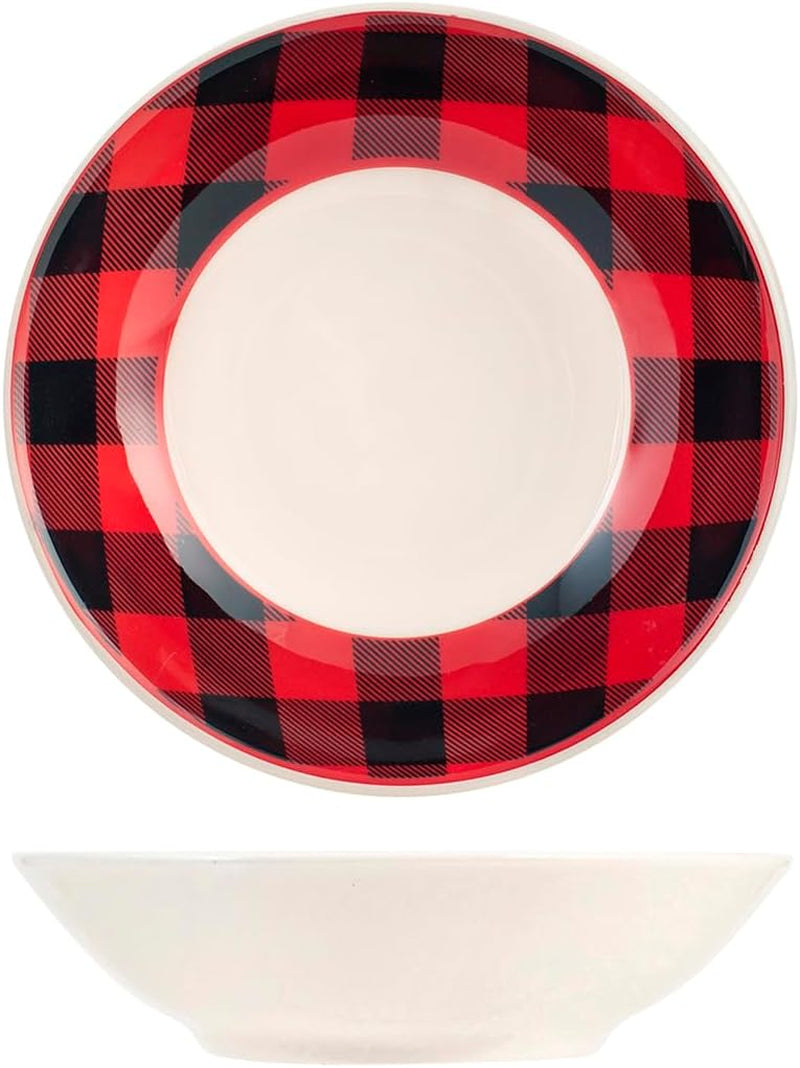 Servizio Tavola Natalizio 18 Pezzi Escocia