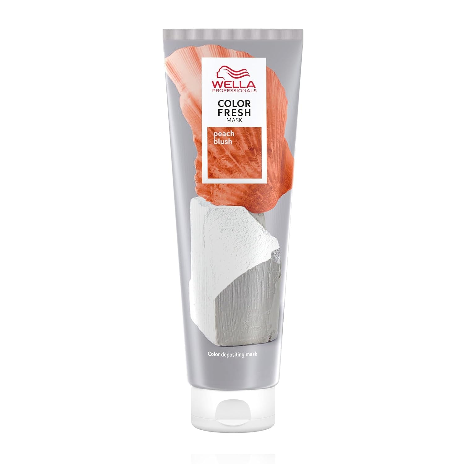 Wella Professionals Color Fresh Mask Peach Blush - tratamiento capilar para revitalizar y cambiar el color del cabello - tono nutritivo con aceite de aguacate - para cabello rubio y aclarado - 150 ml Naty Shop Hair Mask Default Title