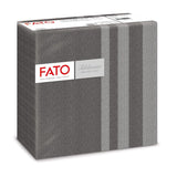 Fato - Servilletas de papel seco, airlaid, efecto textil, paquete de 50 servilletas, 40X40 plegadas en formato 4, Tropicana Decor