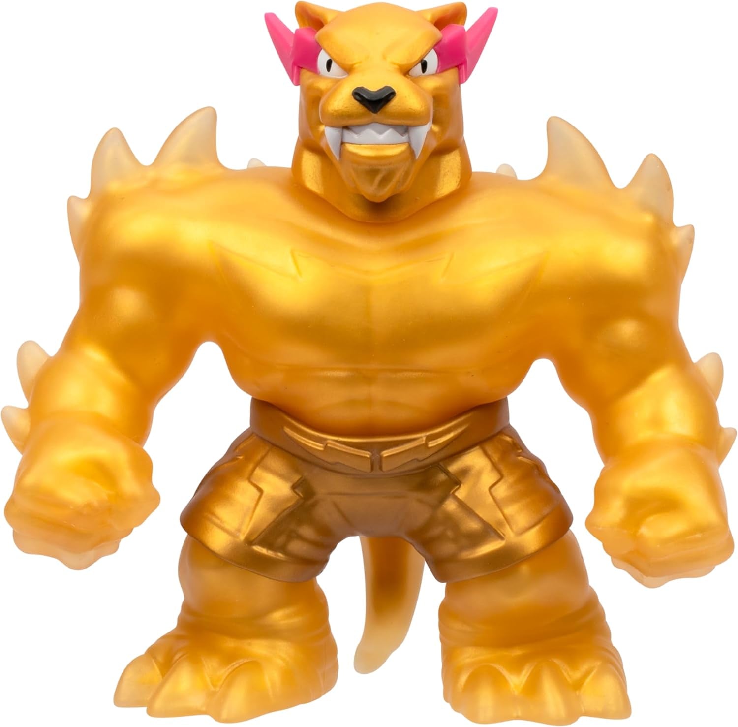 MRBEAST LAB 24738 Heroes of GOO JIT Zu Figura elástica Plegable Pantera legendaria Figuras de acción Naty Shop Pantera legendaria
