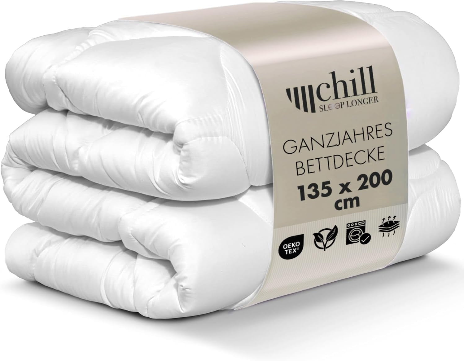 Edredón All Seasons 135X200 - Edredón Ligero 135X200 - Transpirable y Lavable y 100% Vegano - Edredón de Malla Climática y Banda Confort para Dormir - Relleno 800G Naty Shop Edredones y Edredones 135 X 200