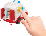 Vtech TUT TUT Baby Flitzer - Ambulancia - Coche de juguete con música, botón de luz, frases y sonidos interesantes - Para niños de 1 a 5 años, 8,8 x 5,5 x 7 cm Bebe Toys Naty Shop
