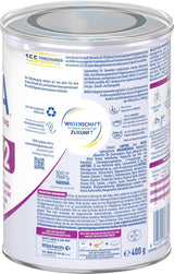 BEBA Fórmula para bebés prematuros etapa 2: bebés prematuros después del alta hospitalaria Alimentos para bebés Leche en polvo para bebés Paquete de 3 (1 x 400 g)