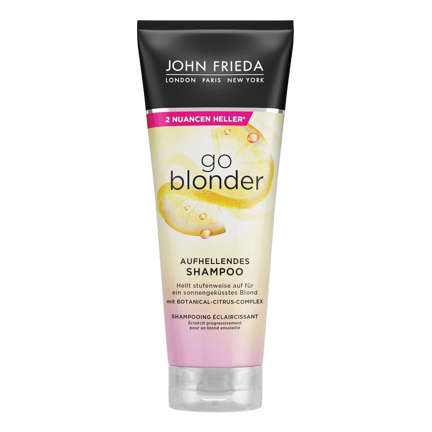 John Frieda Champú Sheer Blonde Go Blonder, 250 ml Ducha y baño Naty Shop 250 ml