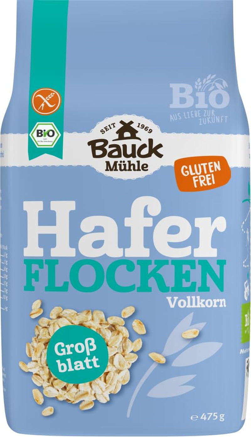 Fulgi de ovăz bio hof, 475 g