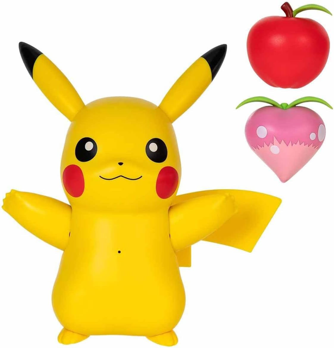 Pokémon PKW3330 - Deluxe My Partner Pikachu, Pikachu oficial con figuras de acción de luz, sonido y movimiento Naty Shop Título predeterminado