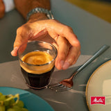 Melitta Mein Café Tostado Suave, Café-Bohnen Entero 1kg, ungemahlen, Kaffeebohnen für Kaffee-Vollautomat, milde Röstung, Stärke 3