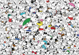 Clementoni - 39804 - Impossible Puzzle Peanuts - Puzzle de 1000 piezas para adultos y niños de 14 años, juego de habilidad para toda la familia Puzzle Naty Shop