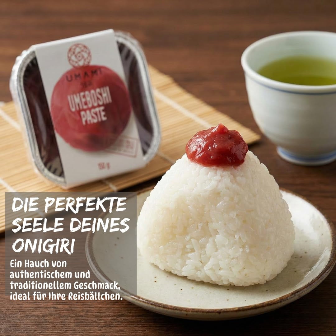 Pasta japonesa de umeboshi, flaumen fermentado con shiso, 150 g