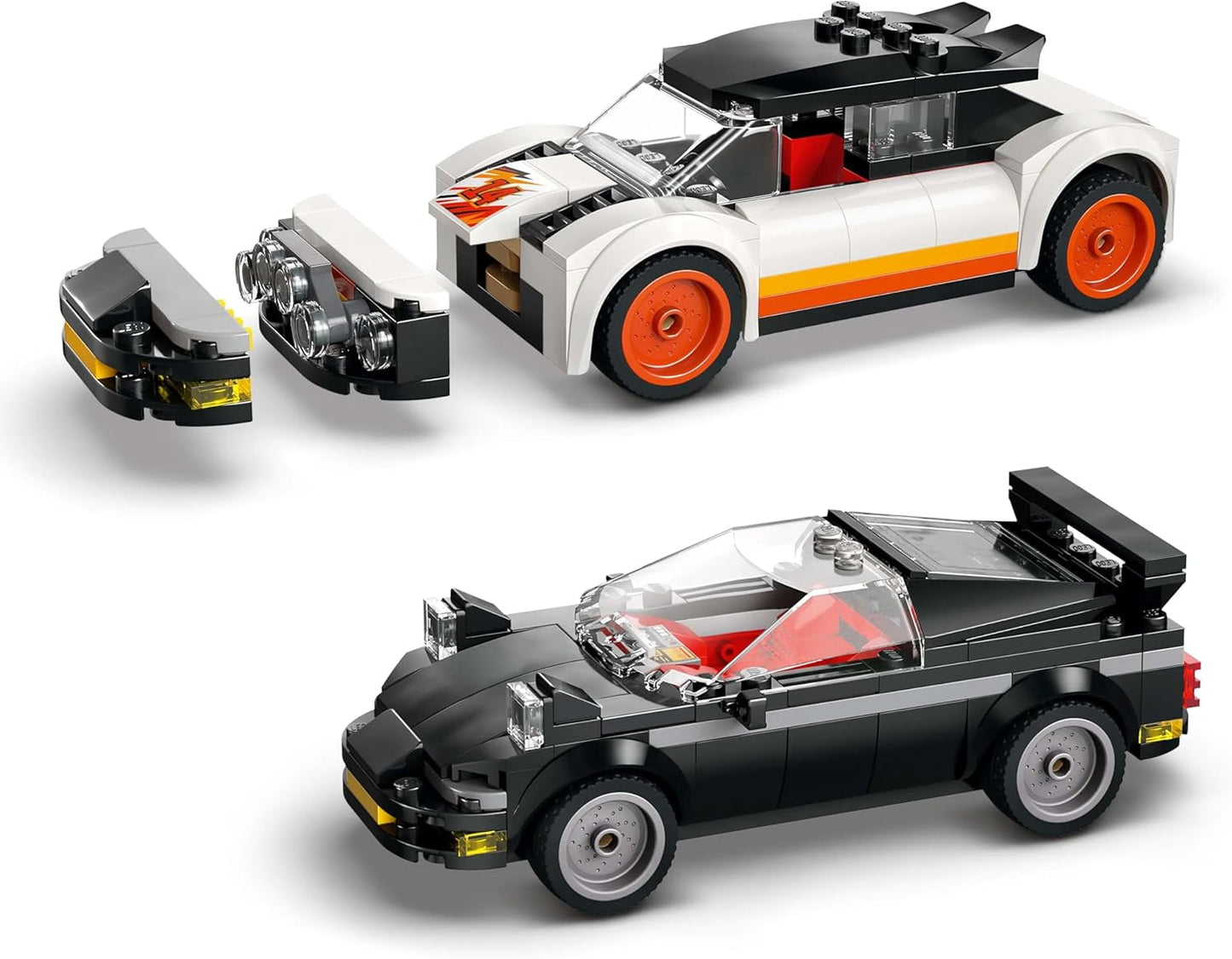 Depósito de chatarra con coches LEGO City - juguete con prensa de chatarra y grúa, 2 coches de juguete, 4 minifiguras funcionales y edificio de oficinas - regalos de cumpleaños para niños y niñas a partir de 8 años 60472 Besuche den LEGO-Store sets de construcción