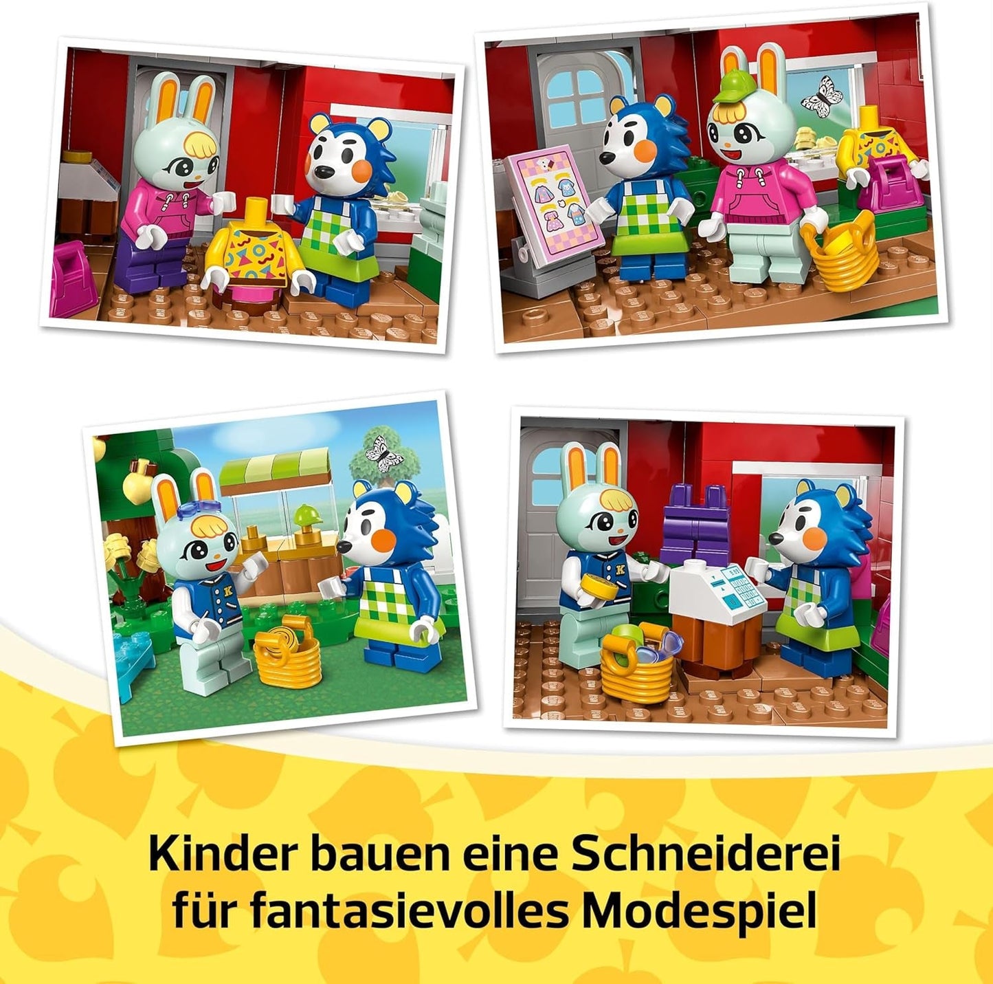 LEGO Animal Crossing Tailoring Sisters Juego de construcción creativo de rol, regalo para niñas, niños y fanáticos de los videojuegos a partir de 6 años, juego de aventuras 77055 Juegos de construcción Ver en LEGO-Store