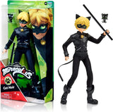BANDAI - Miraculous Ladybug - Muñeca Maniquí 26cm - Motan Noir - Licencia Oficial Miraculous - Muñeca Articulada Motan Noir - Juguete a partir de 4 años - P50002