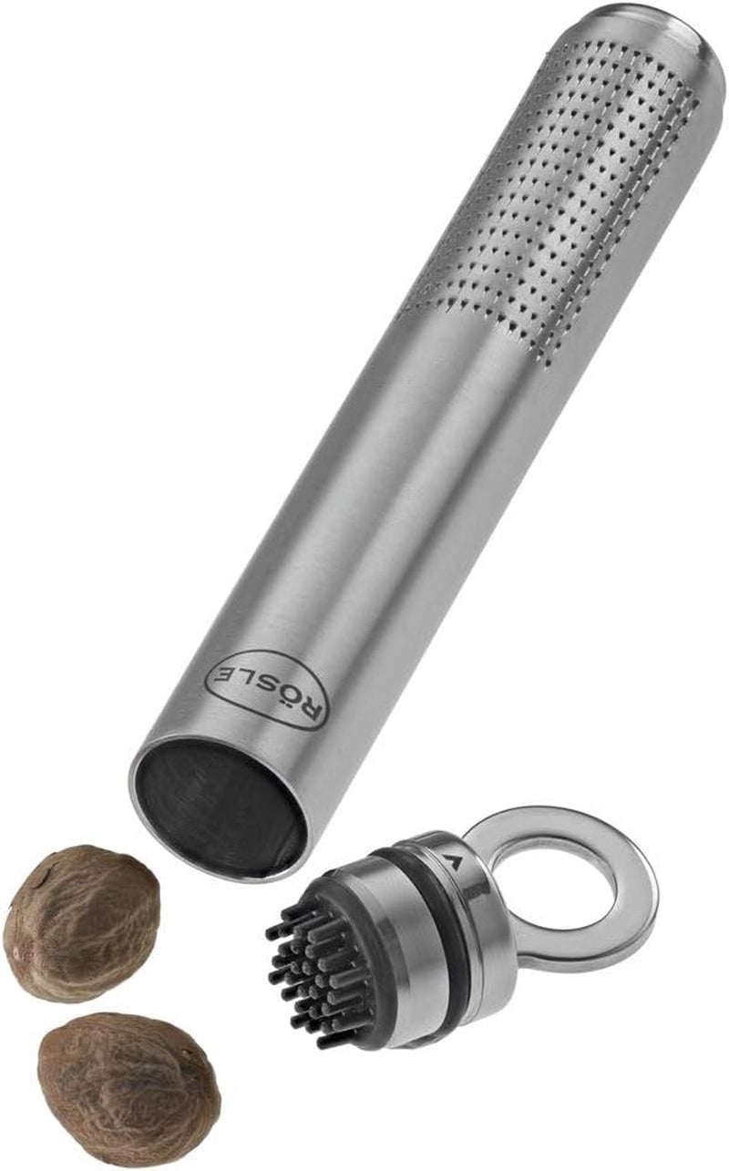Molinillo de nuez moscada RÖSLE, acero inoxidable 18/10 Pelador Naty Shop