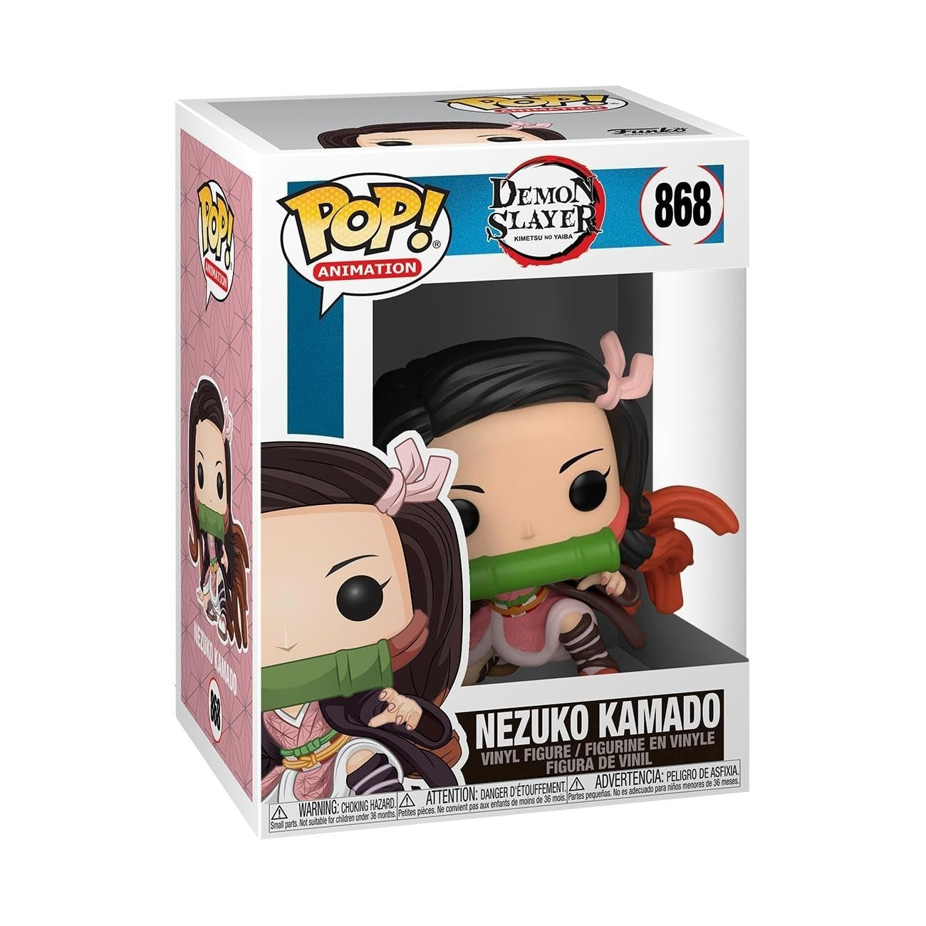 ¡Funko Pop! Animación: Demon Slayer - Nezuko Kamado - Figura coleccionable de vinilo - Idea de regalo - Mercancía oficial - Juguetes para niños y adultos - Fanáticos del anime - Figura modelo para coleccionistas Figuras de acción Naty Shop Título predeterminado