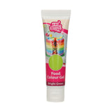 Funcakes Colorante alimentario Verde Brillante, Colorante alimentario en gel altamente concentrado para masa, nata, fondant y mazapán. Fácil dosificación. Una sola gota para crear colores vibrantes. Halal. 30 gramos.
