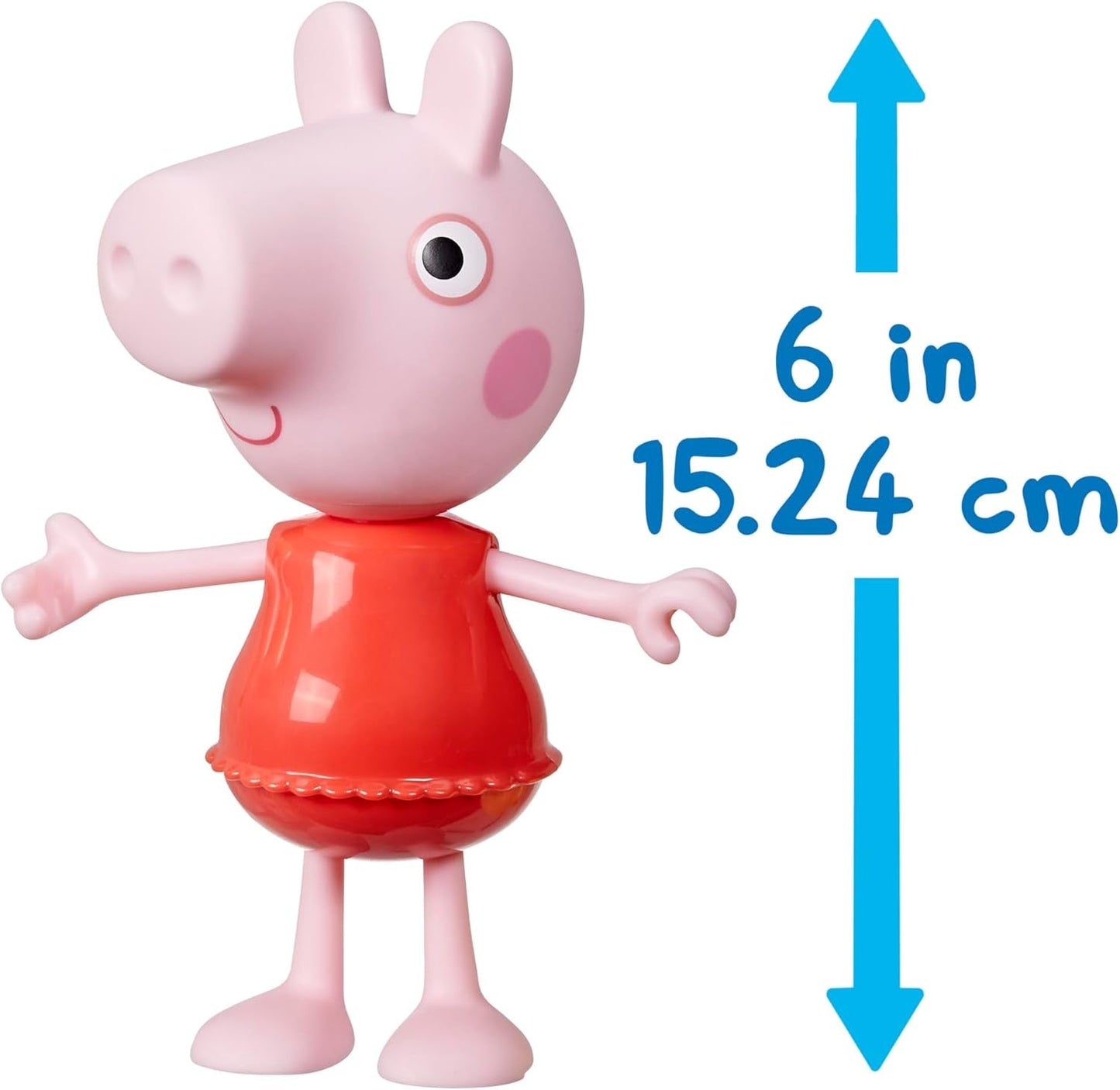 Peppa Pig Fun Figura disfrazada de Peppa Pig
