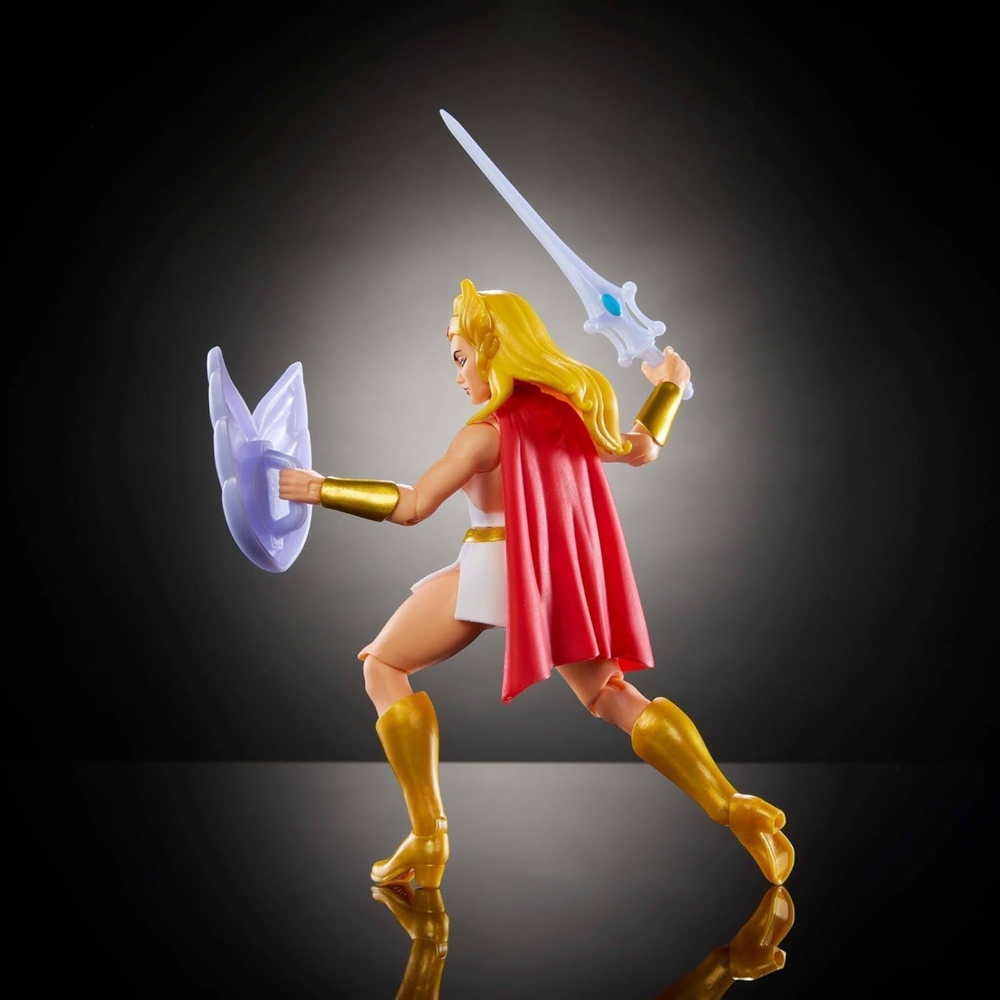 Masters of the Universe Origins She-Ra Figura de acción de dibujos animados Aproximadamente 14 cm de alto Heroína televisiva de los años 80 Princesa del poder Diseño detallado y accesorios JBM76 Figuras de acción Naty Shop