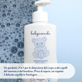 Babycoccole champú de baño para bebés y niños, con extractos de flor de loto e ingredientes naturales, para pieles sensibles, 250 ml Infantil - Baño y Cuidado Naty Shop