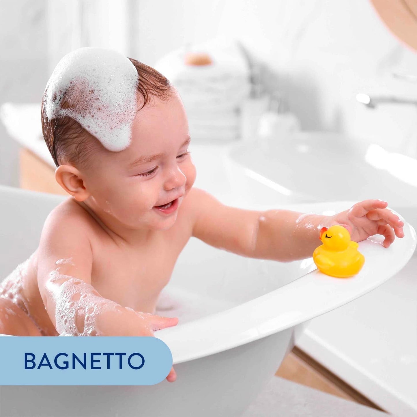 Babycoccole champú de baño para bebés y niños, con extractos de flor de loto e ingredientes naturales, para pieles sensibles, 250 ml Infantil - Baño y Cuidado Naty Shop