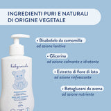 Babycoccole champú de baño para bebés y niños, con extractos de flor de loto e ingredientes naturales, para pieles sensibles, 250 ml Infantil - Baño y Cuidado Naty Shop