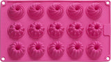 Birkmann, Easy Baking, Donutblech, Backform Für 6 Donuts, Mit Hochwertiger Antihaftbeschichtung, Ø 9 cm, Mit Rezept, 881631 Moldes y bandejas para hornear Naty Shop 15Er Gugelhupfform