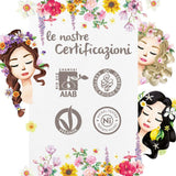 Champú de baño y delicado para niños con flores de lino, gel de ducha y champú para niños y bebés, Made in Italy - 500 ml Infantil - Baño y Cuidado Naty Shop