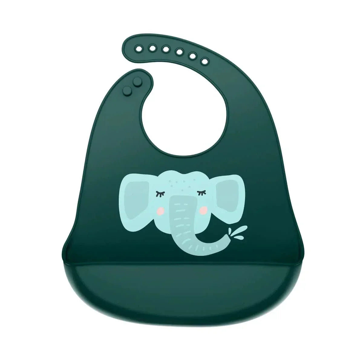 Babero de silicona Coccorito - Elefante +6 meses Nati Shop