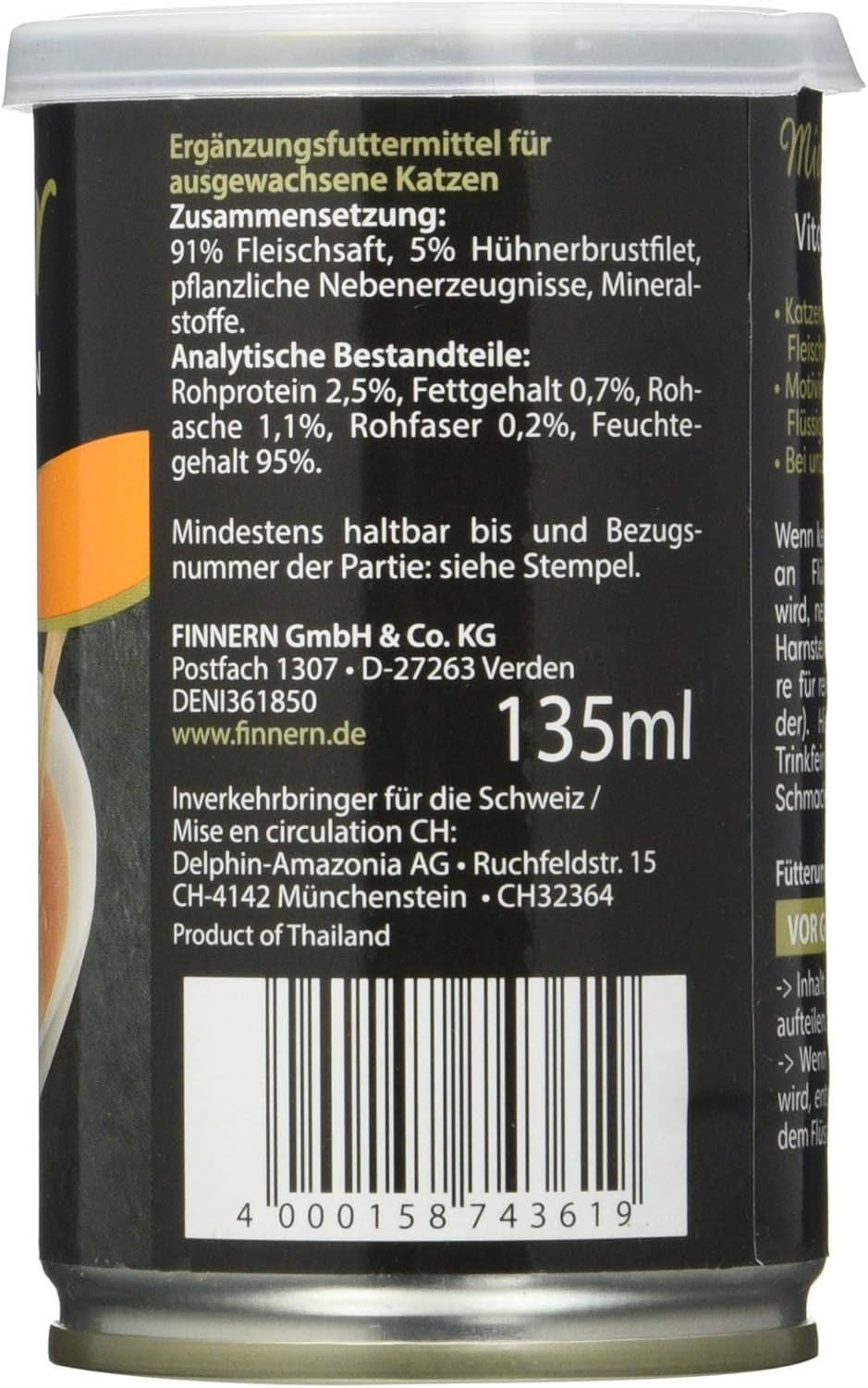 Trinkfein - Vitaldrink con Huhn 24 x 135ml