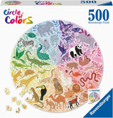 Ravensburger Puzzle 17172 Círculo de colores - Animales 500 piezas Puzzle Naty Shop Título predeterminado