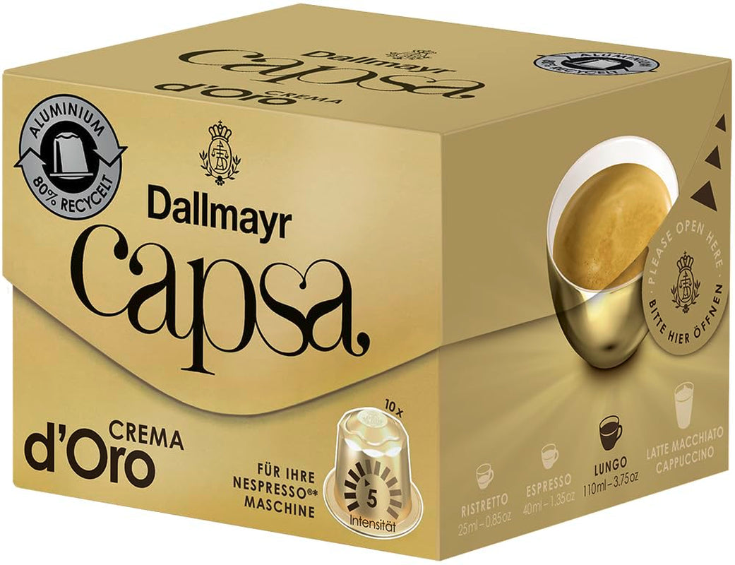 Longo Crema d´Oro Cápsula 10 Cápsulas